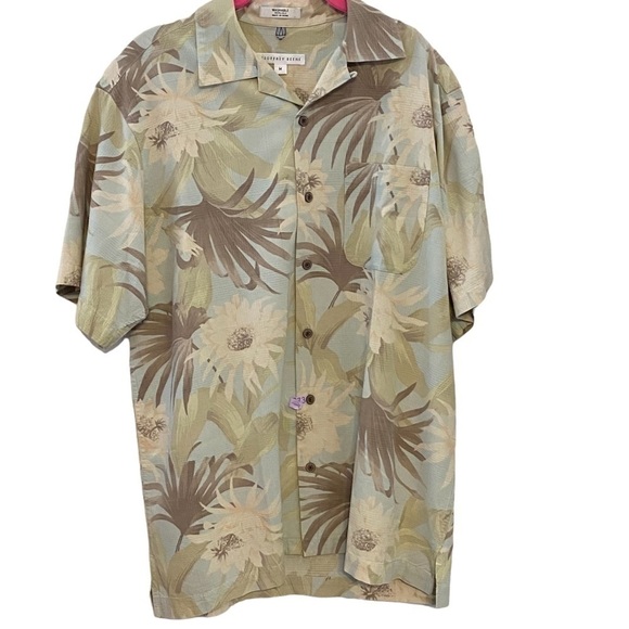 Geoffrey Bean men's silk shirt size medium Hawaiian - Picture 1 of 6